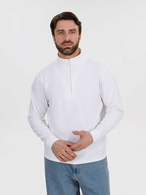 Свитшот на молнии Morfiss  (Белый)