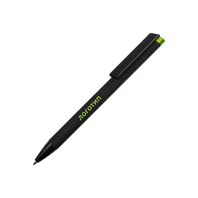 Ручка металлическая шариковая Taper Metal soft-touch