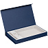 Коробка Horizon Magnet с ложементом под ежедневник, флешку и ручку, темно-синяя - Фото 1