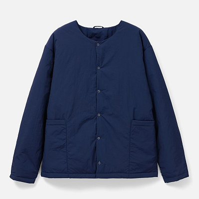 Куртка унисекс Veter, молочно-белая (Тёмно-синий)