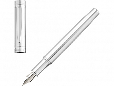 Ручка перьевая Zoom Classic Silver (Серебристый)