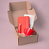 Подарочный набор JOY: блокнот, ручка, кружка, коробка, стружка; красный - Фото 7