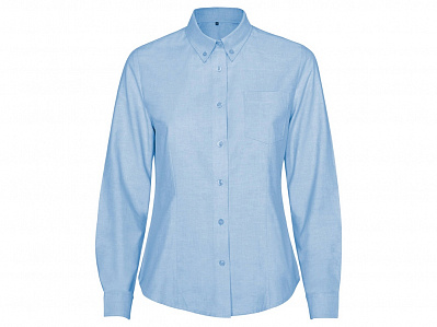 Рубашка с длинным рукавом Oxford, женская (Небесно-голубой)