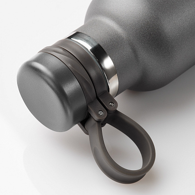 Термобутылка вакуумная герметичная Модена (Modena), серая