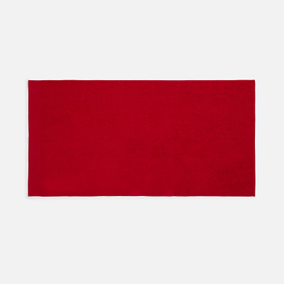 Полотенце Odelle, большое, красное