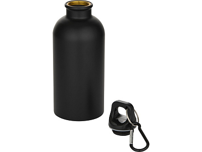 Бутылка для воды Oregon, переработанная сталь, 400 мл