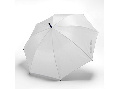 Зонт-трость MILFORD, полуавтомат (Белый)