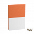 Ежедневник недатированный "Палермо", формат А5, оранжевый с белым - Фото 6
