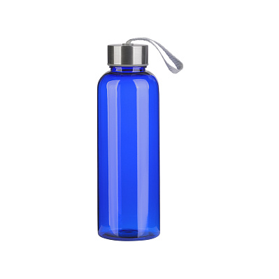 Бутылка для воды "H2O" 500 мл  (Синий)
