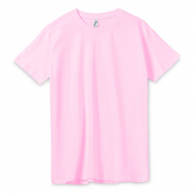 Футболка унисекс Regent 150, светло-розовая (Розовый)