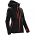 Куртка-трансформер женская Matrix, черная с красным - Фото 2