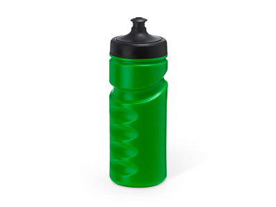 Бутылка спортивная RUNNING из полиэтилена (Зеленый)
