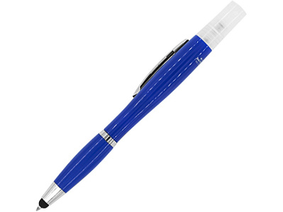 Ручка-стилус шариковая FARBER с распылителем (Королевский синий)