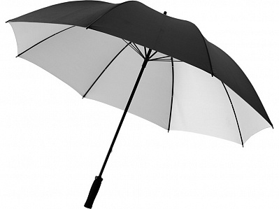 Зонт-трость Yfke (Черный/серебристый)