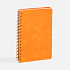 Ежедневник Spiral, недатированный, оранжевый - Фото 4