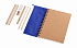 Блокнот "Full kit" с пеналом и канцелярскими принадлежностями, синий - Фото 3