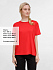 Футболка унисекс Senti, красная - Фото 8
