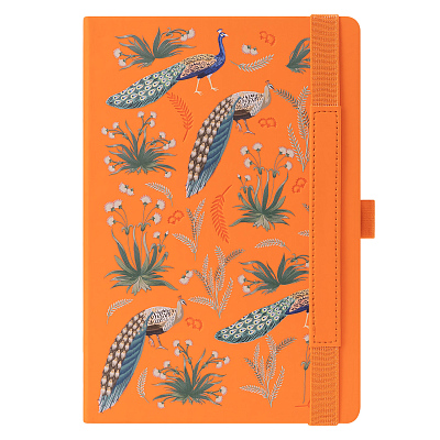 Ежедневник Alpha недатированный, оранжевый/оранжевый