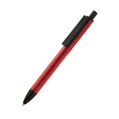 Ручка металлическая Buller, красная (Красный)