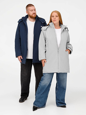 Куртка-парка унисекс Sfera, бежевая