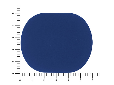 Патч Овал, soft-touch