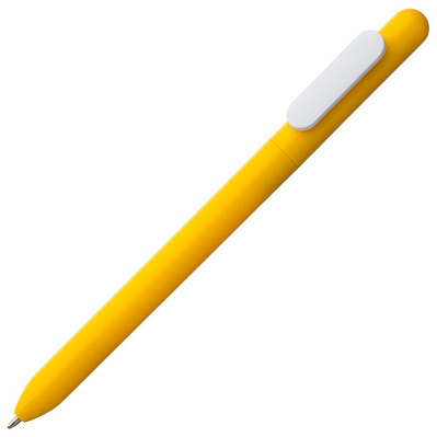 Ручка шариковая Swiper, желтая с белым (Желтый)