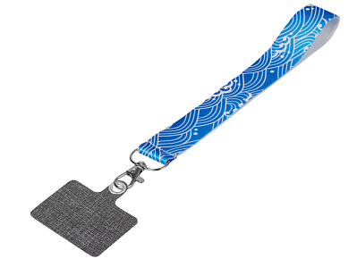 Браслет-ремувка под сублимацию для телефона (Белый/серый)