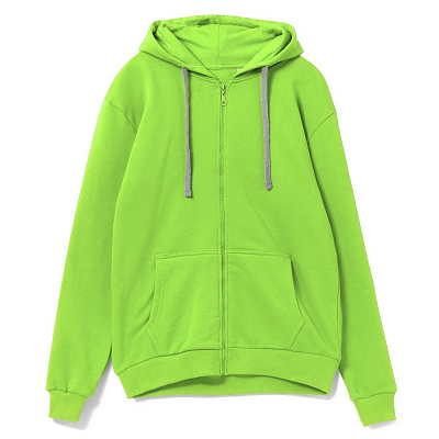 Толстовка на молнии с капюшоном Siverga Heavy  (Зеленое яблоко)