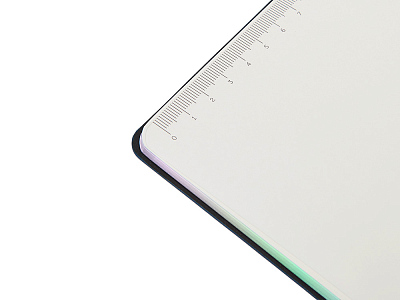 Блокнот А5 в гибкой обложке Fellini с голографическим срезом