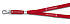 Шнурок на шею VICTORINOX, с карабином, красный, полиэстер / цинковый сплав - Фото 1