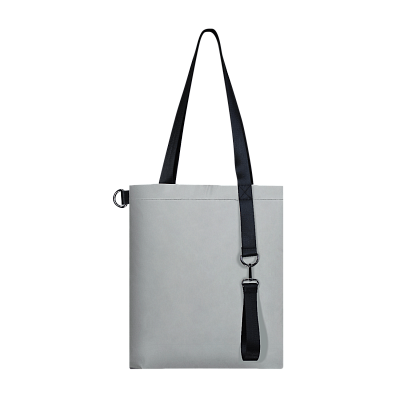 Шоппер Superbag Reflect (серый с чёрным)