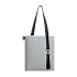Шоппер Superbag Reflect (серый с чёрным) - Фото 3