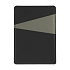Чехол для карт Simply с тремя косыми карманами, черный/серый, PU - Фото 1