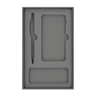 Коробка для набора Bplanner power с цветным ложементом (серый)