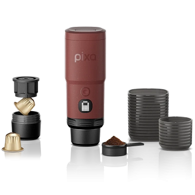 Электрическая мини-кофемашина WACACO Pixapresso, черный