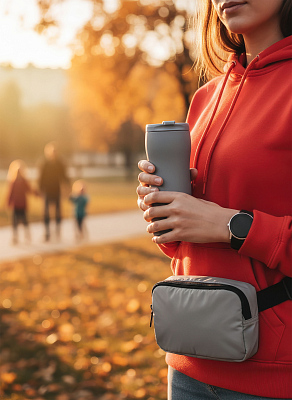 Сумка "Safe", серый