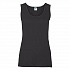 Майка женская "Lady-Fit Valueweight Vest", черный,XS, 97% хлопок,3%полиэстер, 165 г/м2 - Фото 1