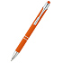 Ручка металлическая Ingrid софт-тач, оранжевая - Фото 2