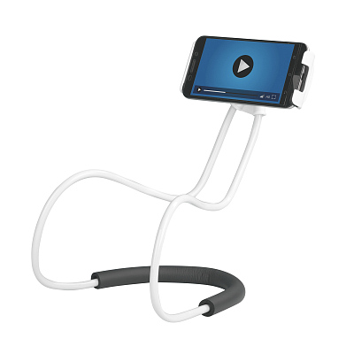 Держатель "Hands free" для мобильного телефона, белый