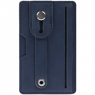 Чехол для карт на телефон Frank с RFID-защитой  (Синий)