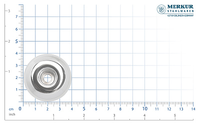 Подставка для Т-образного бритвенного станка MERKUR (для моделей 15, 22, 23, 24, 25, 33, 34, 37) глянцевое хромированное покрытие, в картонной коробке