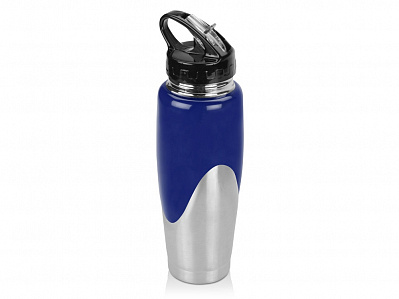 Бутылка спортивная Олимпик (Синий/серебристый)