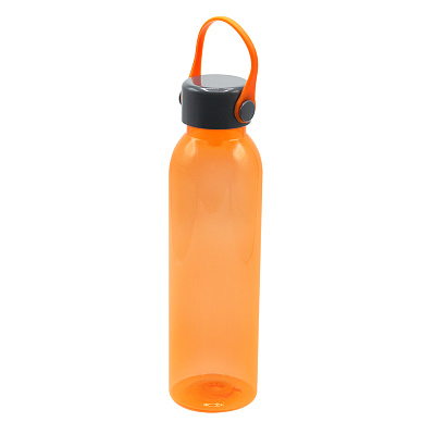 Пластиковая бутылка Chikka, оранжевая (Оранжевый)