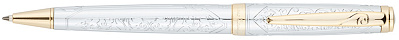 Ручка шариковая Pierre Cardin RENAISSANCE, цвет - серебристый. Упаковка B. (Серебристый)