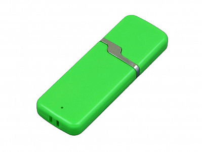 USB 2.0- флешка на 8 Гб с оригинальным колпачком (Зеленый)