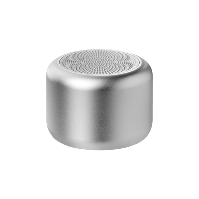 Беспроводная колонка Пэшн (Passion) 80dB 600 mAh (Bluetooth 5.0), серебряная (Серебряный)