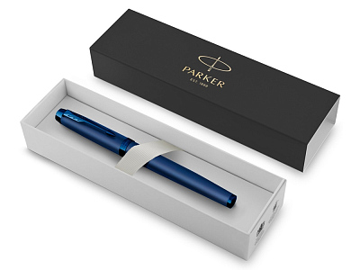 Ручка роллер Parker IM Monochrome Blue