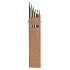 Набор подарочный PAINTER: скетчбук-блокнот, набор цветных карандашей, коробка; зеленое яблоко - Фото 3
