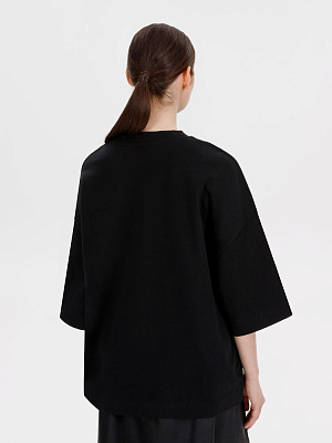 Футболка оверсайз Big Boss, черная