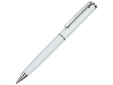 Ручка металлическая шариковая Monarch с анодированным слоем (Белый)